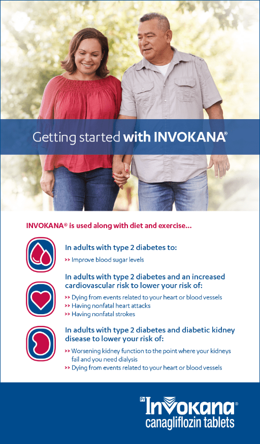 Getting started with Invokana brochure